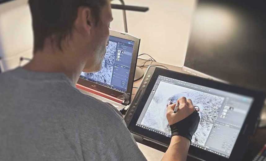 Tablette graphique Stéphane Gouin